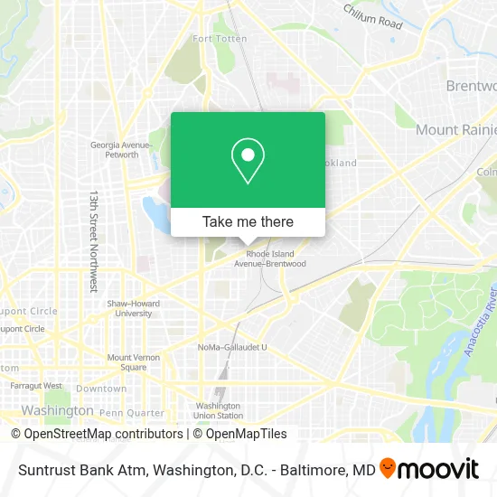 Suntrust Bank Atm map