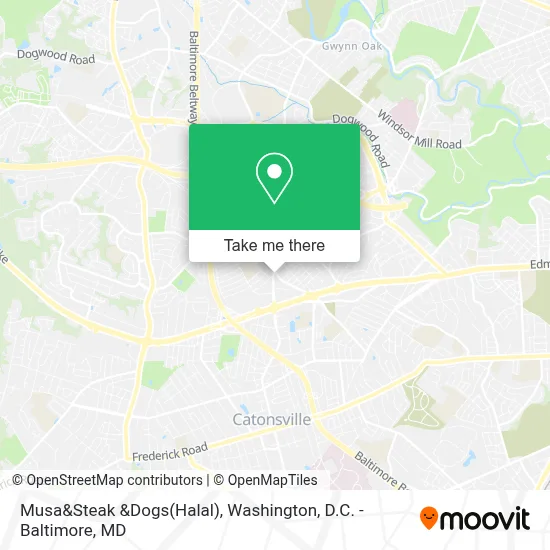 Musa&Steak &Dogs(Halal) map