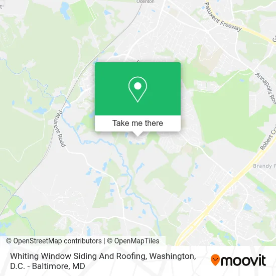 Whiting Window Siding And Roofing map
