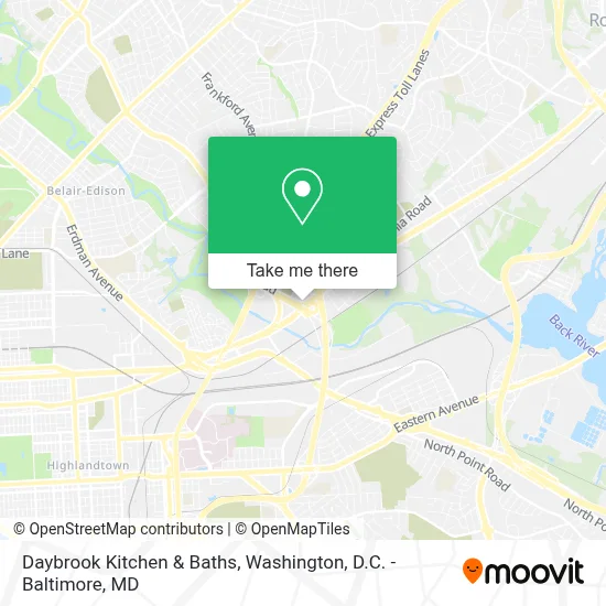 Daybrook Kitchen & Baths map