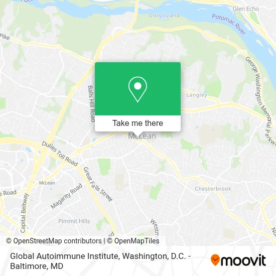 Global Autoimmune Institute map
