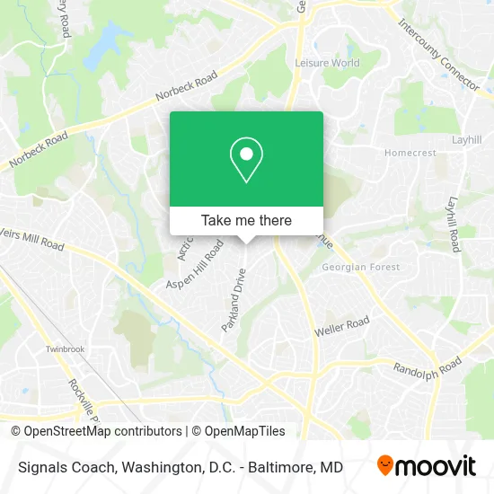 Signals Coach map