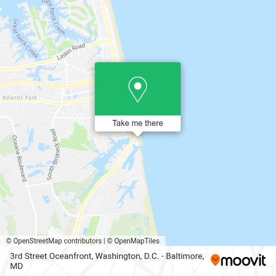 3rd Street Oceanfront map