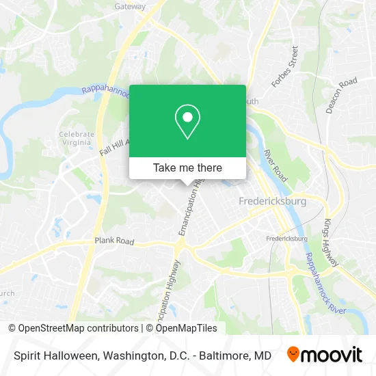 Spirit Halloween map