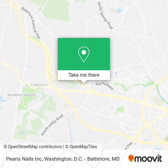 Pearls Nails Inc map