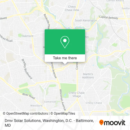 Dmv Solar Solutions map