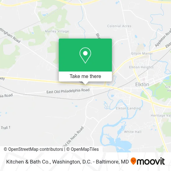 Kitchen & Bath Co. map