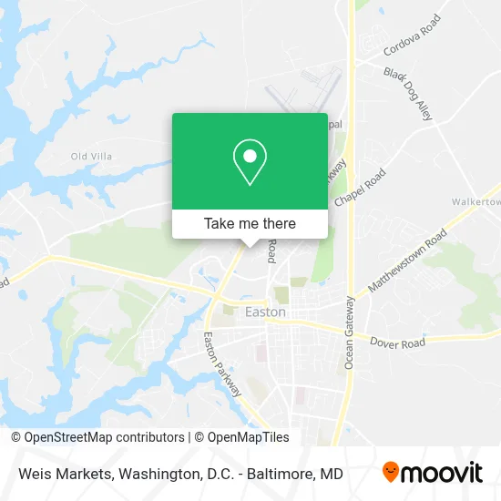 Weis Markets map
