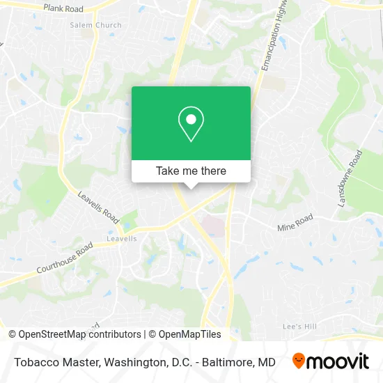 Tobacco Master map