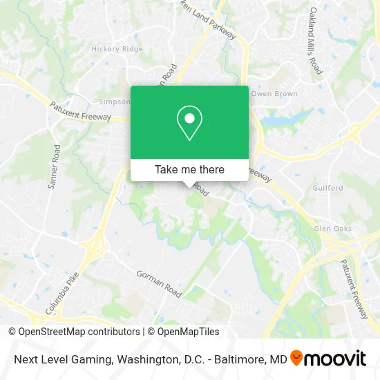 Next Level Gaming map