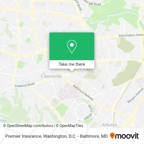 Premier Insurance map