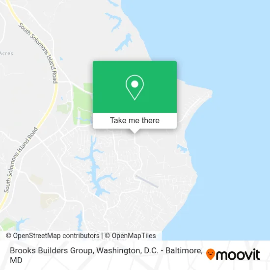 Brooks Builders Group map