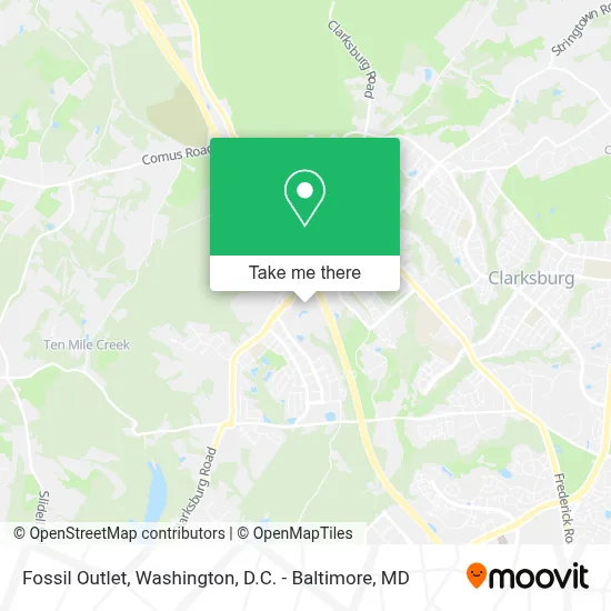 Fossil Outlet map
