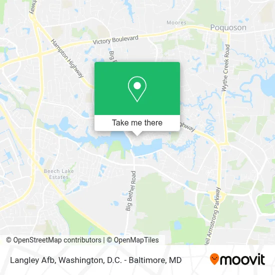 Langley Afb map