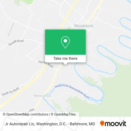 Jr Autorepair Llc map