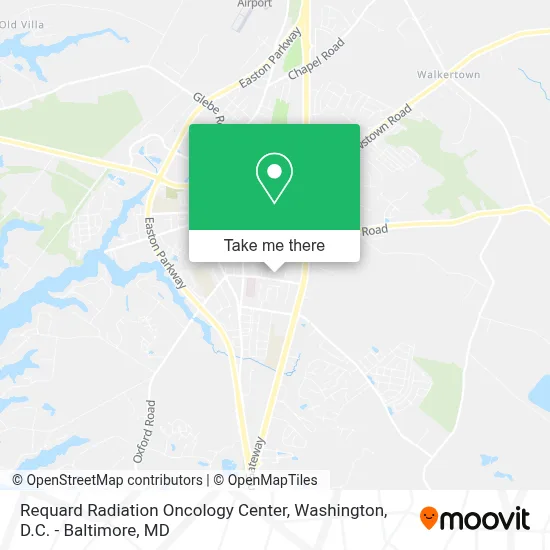 Requard Radiation Oncology Center map