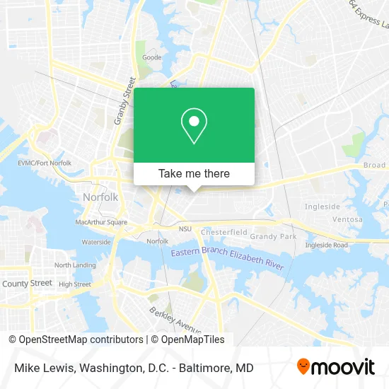 Mike Lewis map
