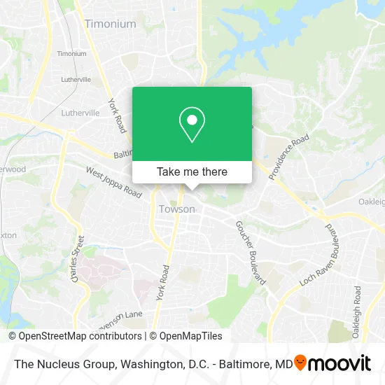 The Nucleus Group map