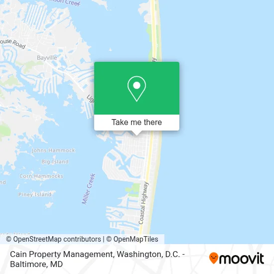 Cain Property Management map
