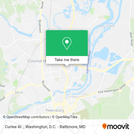 Curlee Al . map