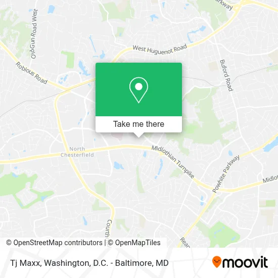 Tj Maxx map
