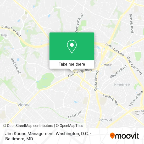 Jim Koons Management map