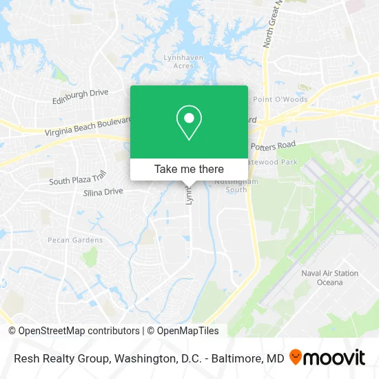 Resh Realty Group map