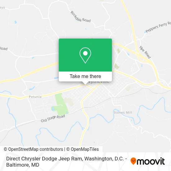 Direct Chrysler Dodge Jeep Ram map