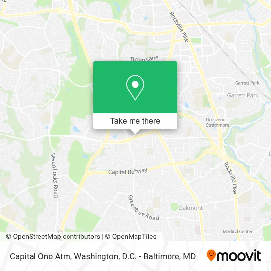 Capital One Atm map