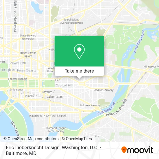 Eric Lieberknecht Design map