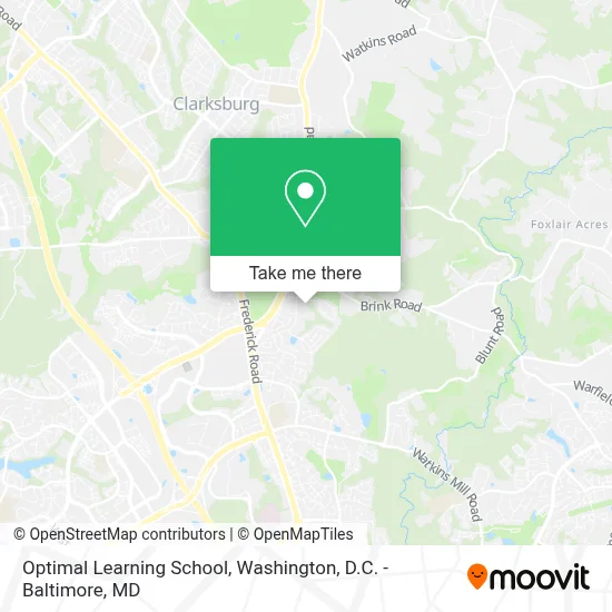 Optimal Learning School map
