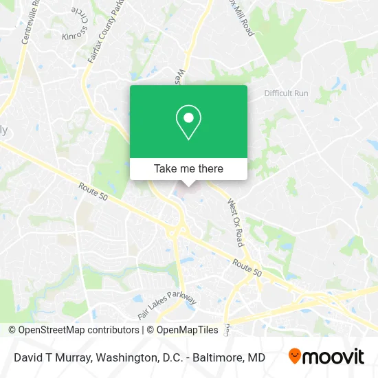 David T Murray map