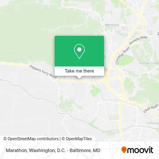 Marathon map