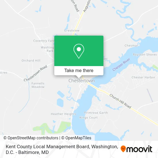 Kent County Local Management Board map