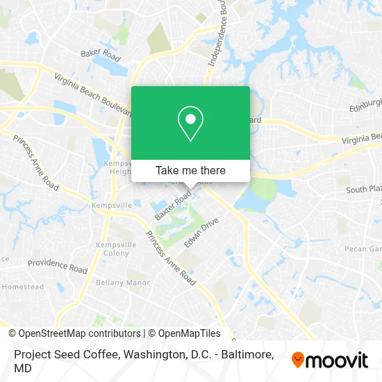 Project Seed Coffee map