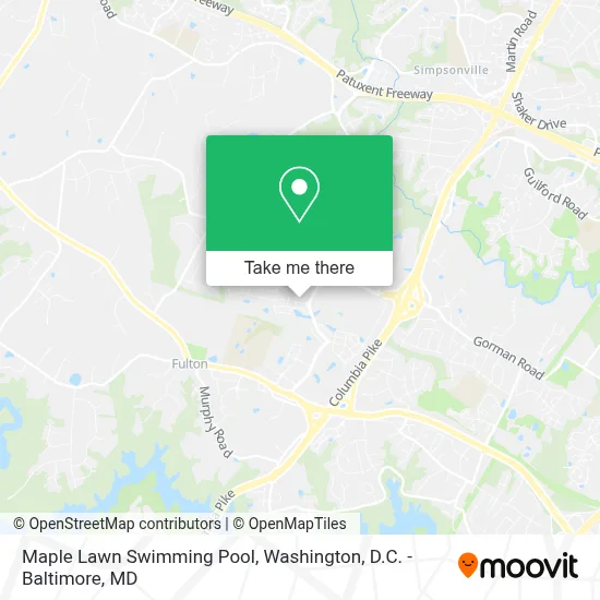 Maple Lawn Swimming Pool map