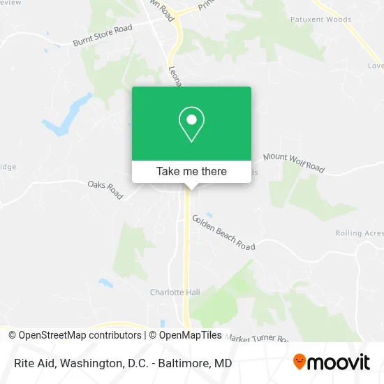 Rite Aid map