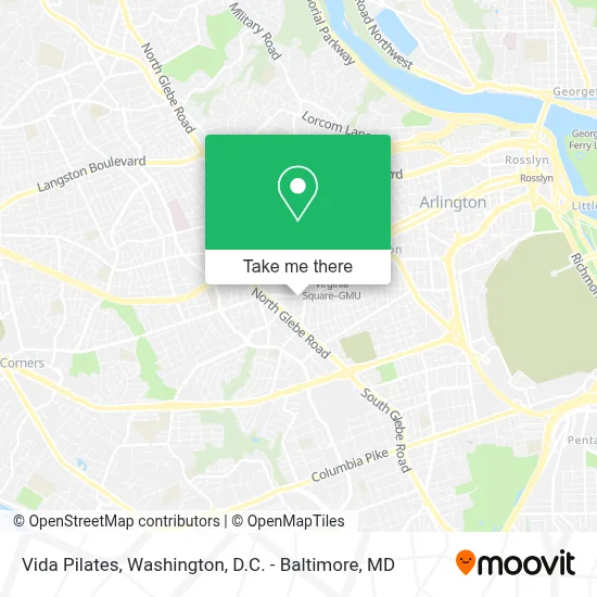 Vida Pilates map