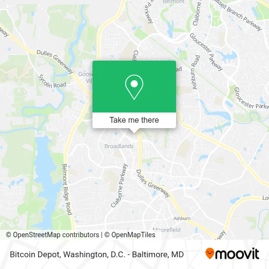 Bitcoin Depot map