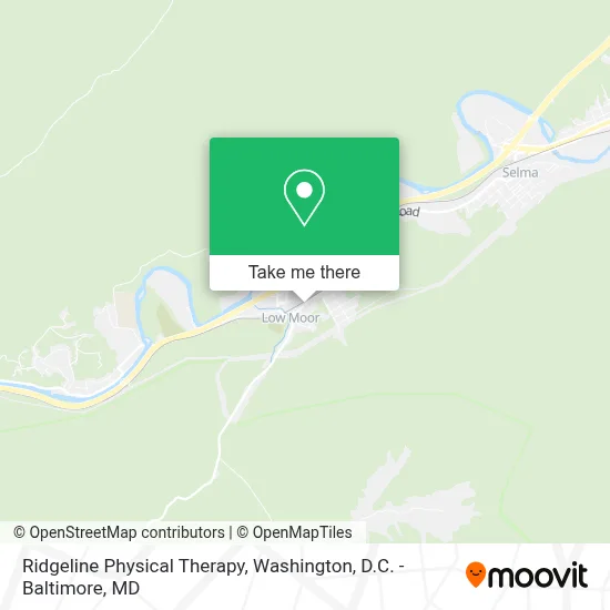Ridgeline Physical Therapy map