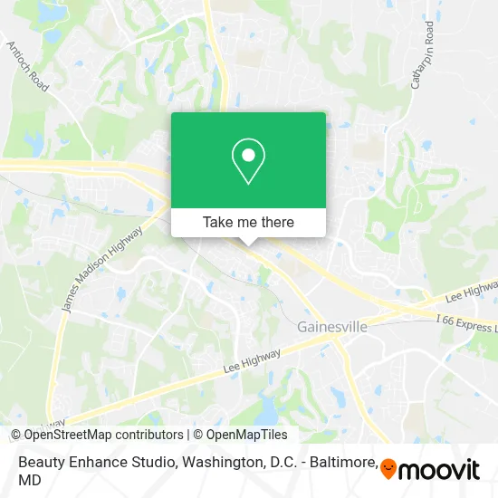 Beauty Enhance Studio map