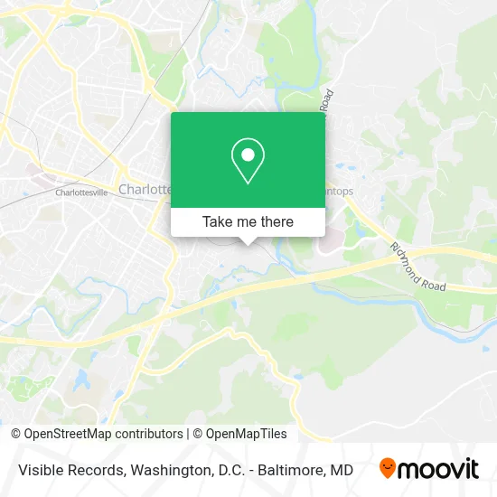 Visible Records map