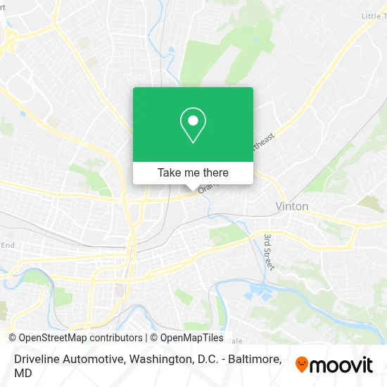 Driveline Automotive map