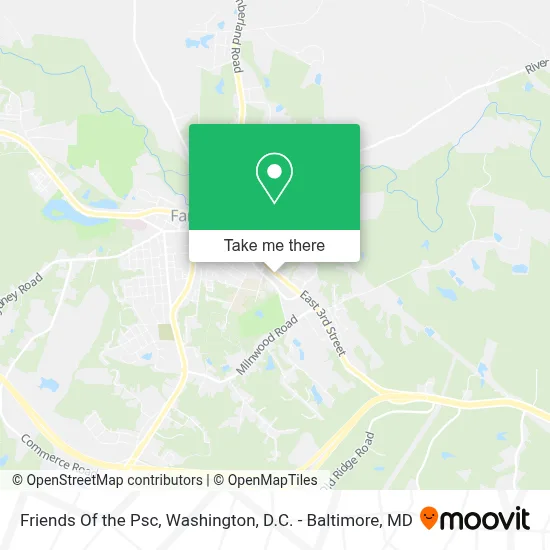 Friends Of the Psc map