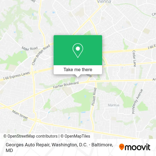 Georges Auto Repair map
