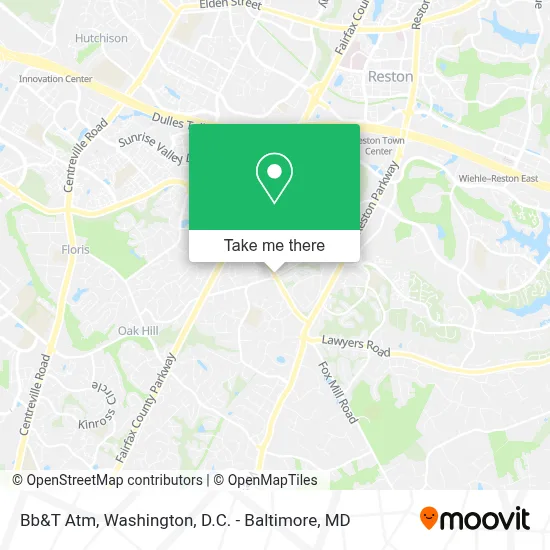 Bb&T Atm map