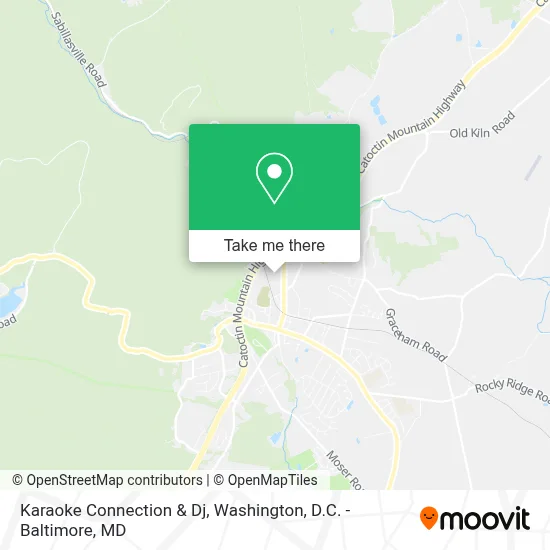 Karaoke Connection & Dj map