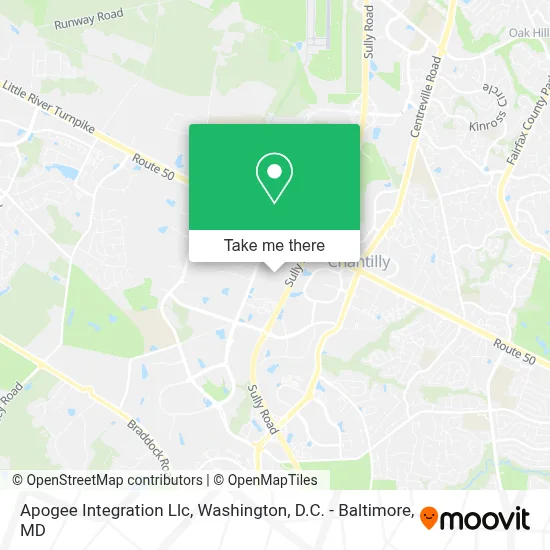 Apogee Integration Llc map
