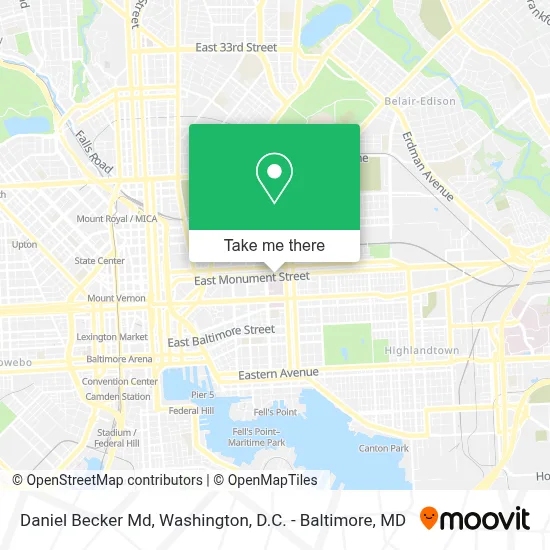 Daniel Becker Md map