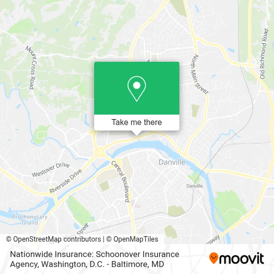 Nationwide Insurance: Schoonover Insurance Agency map